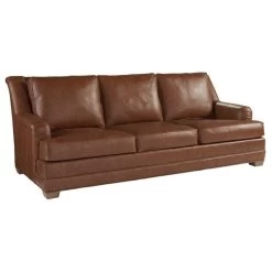 Tommy Bahama Los Altos Benton Leather Sofa In Corbin