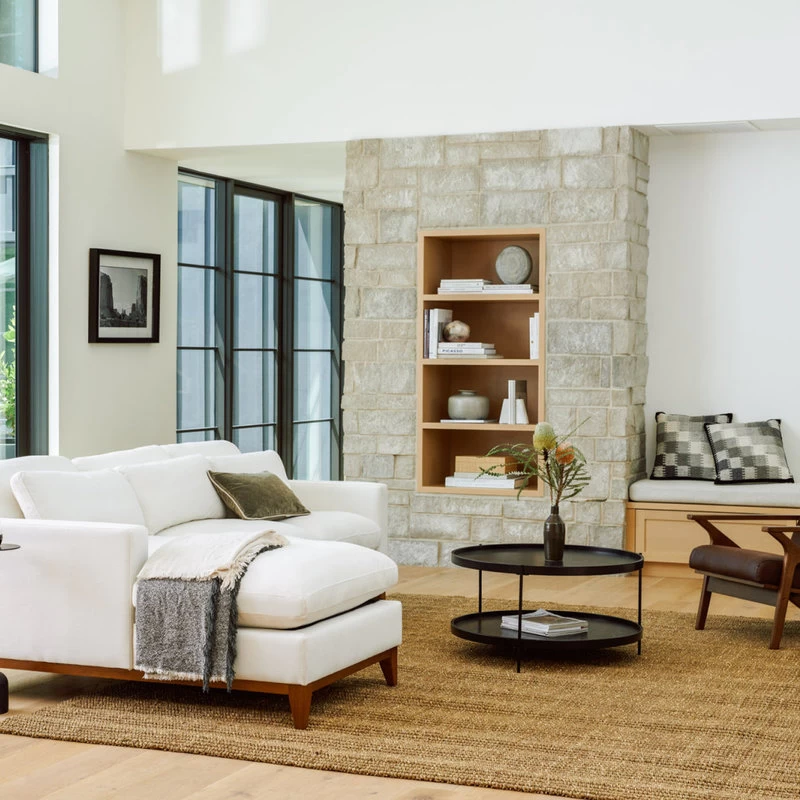 Baxton Studio Bianca Mid-Century Modern Distressed Lounge Chair, Dark Brown Faux Leather - Image 3