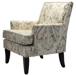 Herrera Armchair, Paisley Beige