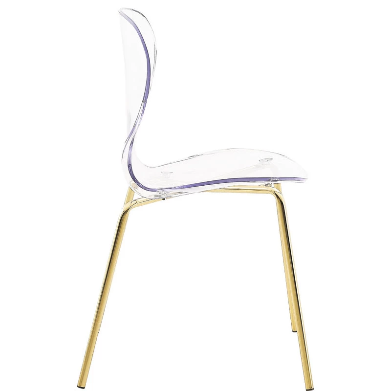 Clarion Dining Chair, Set Of 2, Gold - Image 4