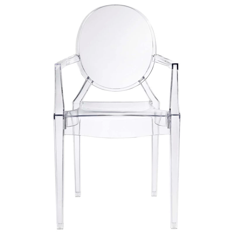 Casper Dining Armchair, Clear, Indoor/Outdoor - Image 5