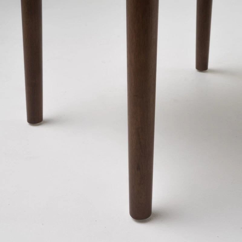 GDF Studio Katherine Fabric Seat And Wood Finish Dining Chairs, Set Of 2, Beige/ - Image 6