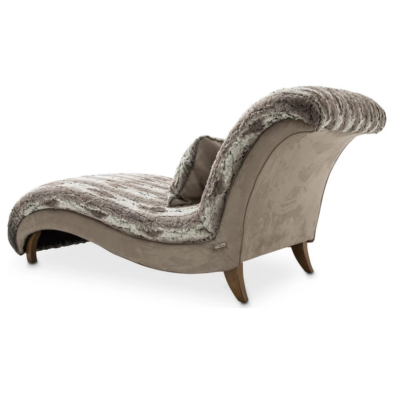 Romance Armless Chaise, Moondust And Boardwalk - Image 5