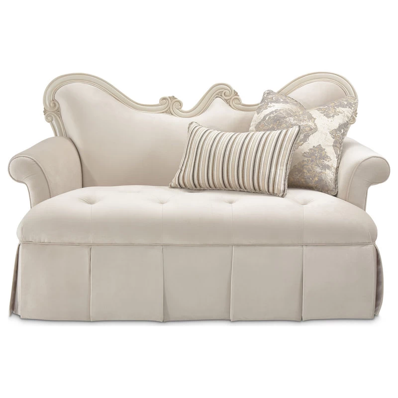 Lavelle Classic Pearl Settee, Ivory - Image 2