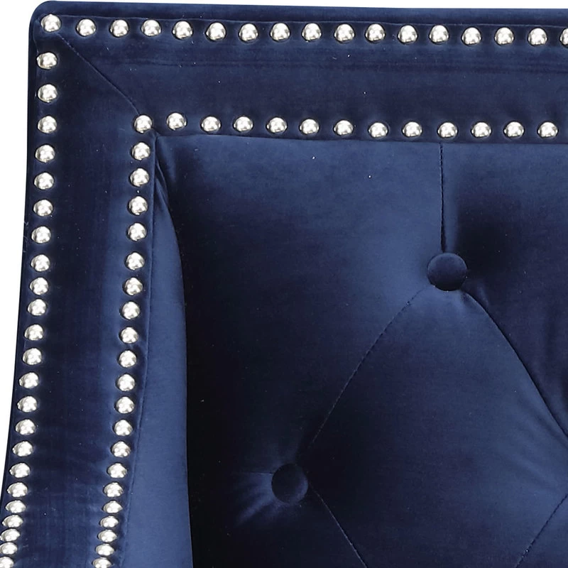 Teagan Accent Chair, Navy - Image 5