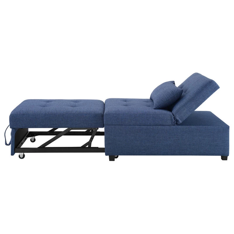 Powell Boone Sofa Bed With Blue Finish D1099S17BL - Image 4