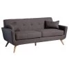 Nora Fabric Sofa, Gray