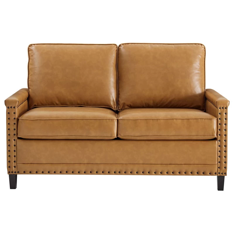 Ashton Loveseat, Tan - Image 5