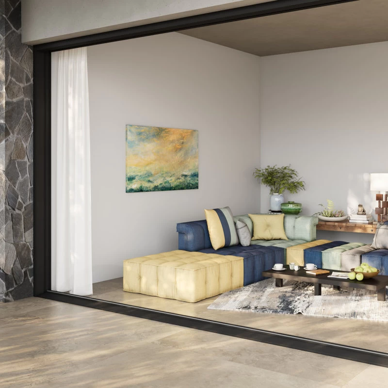 Divani Casa Dubai The Second Modern Fabric Sectional Sofa - Image 2