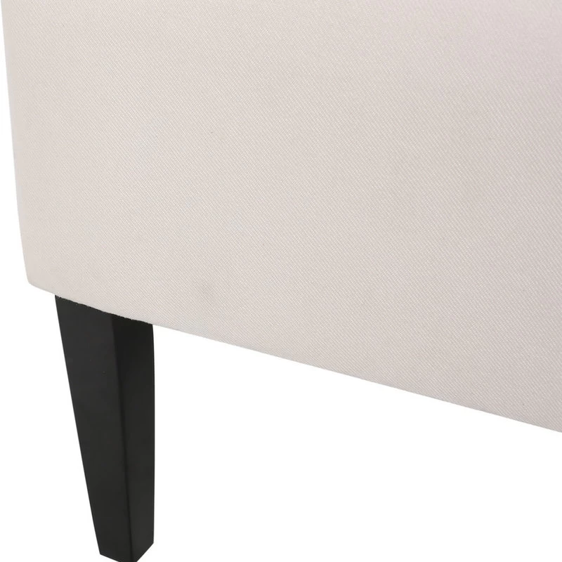 GDF Studio Sheldon Traditional Design High Back Fabric Dining Chair, Beige - Image 7