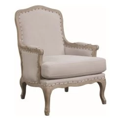 Regal Accent Chair, Taupe