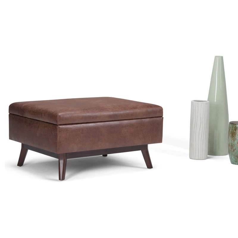 Owen Coffee Table Storage Ottoman - Image 4