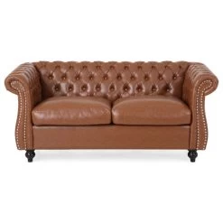 Chaim Chesterfield Loveseat