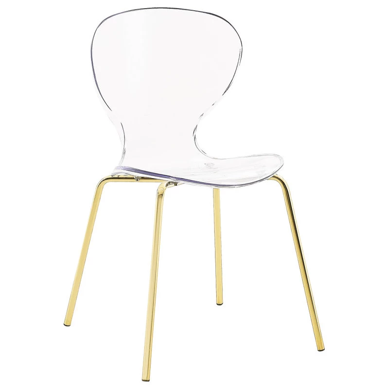Clarion Dining Chair, Set Of 2, Gold - Image 3