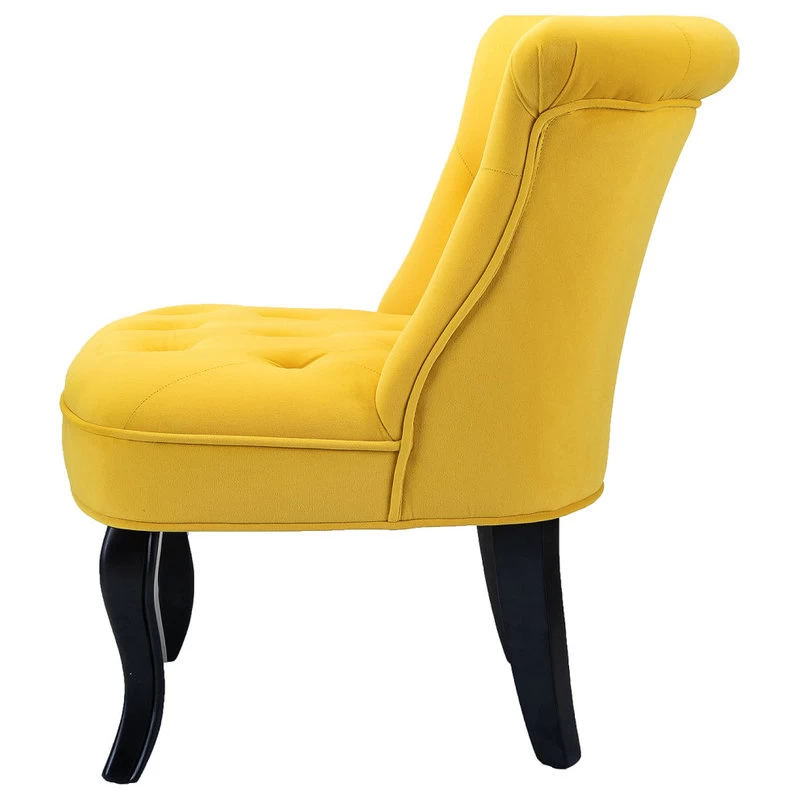 Jane Accent Chair, Yellow - Image 4
