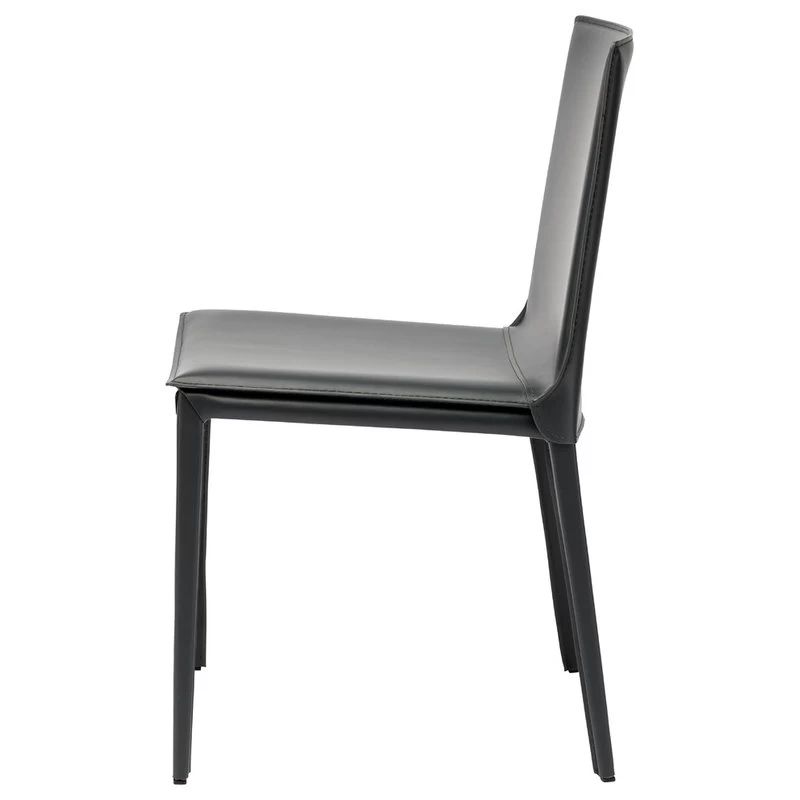 Palma Dining Chair, Matte Dark Gray - Image 3