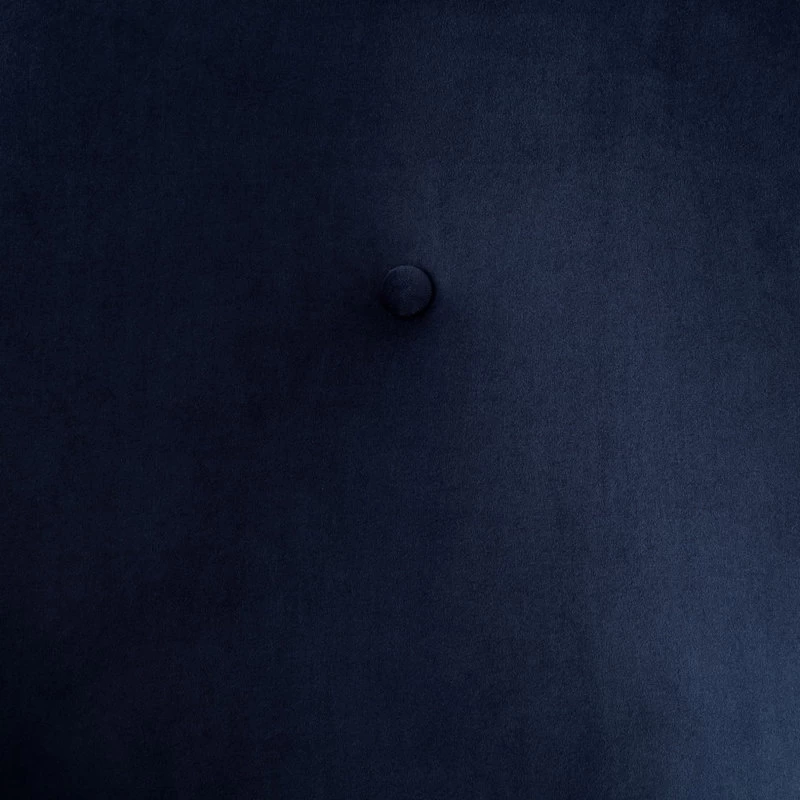 The Grand Dining Chair, Set Of 2, Navy Blue Velvet/Goldtone - Image 8