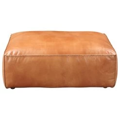 Luxe Ottoman Tan
