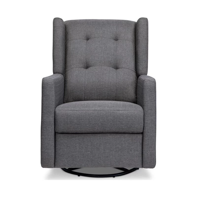 Davinci Maddox Recliner And Swivel Glider In Shadow Gray - Image 5