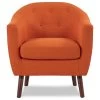 Baylor Accent Chair, Orange