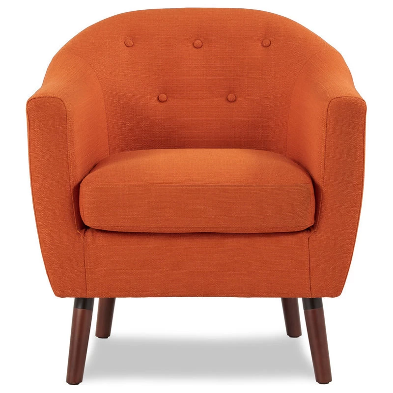 Baylor Accent Chair, Orange