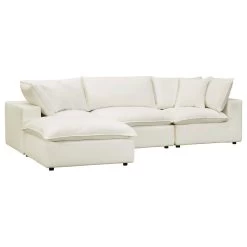 Cali Natural Modular 4-Piece Sectional