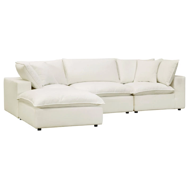 Cali Natural Modular 4-Piece Sectional