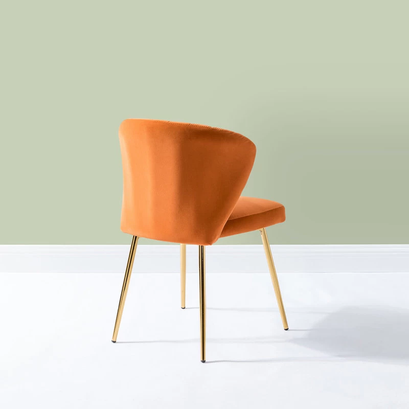 Luna Side Chair, Orange - Image 5