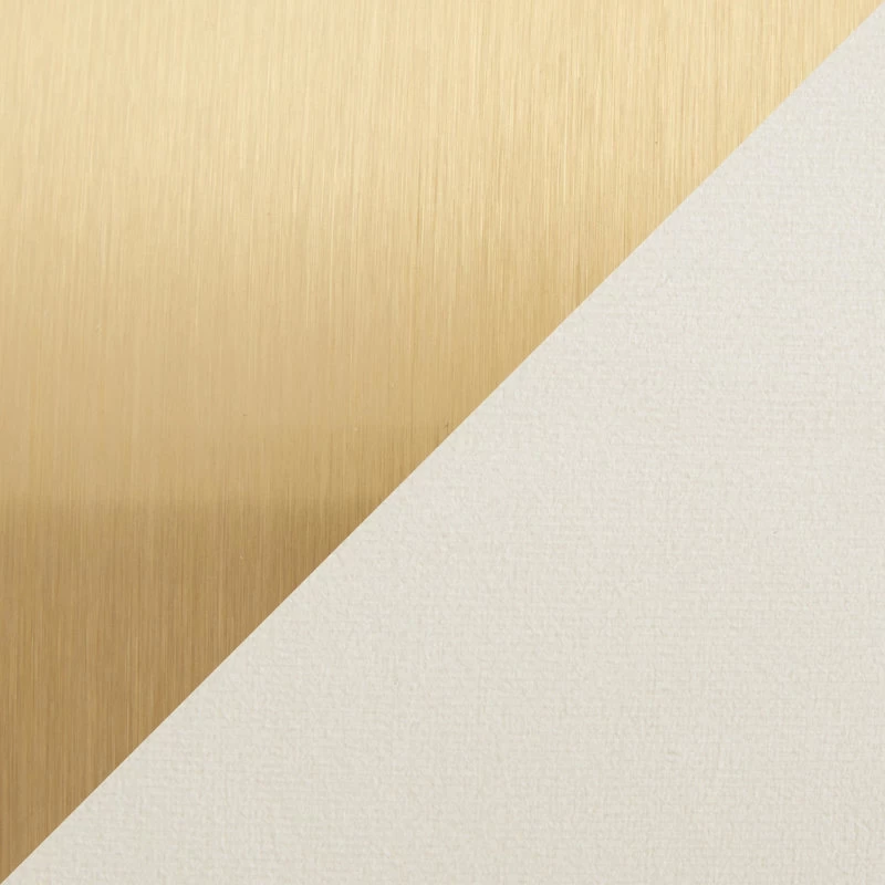 Lumisource Marla Gold And Cream Nesting Pleated Ottoman Set OT-MARLA PLT VCR - Image 4