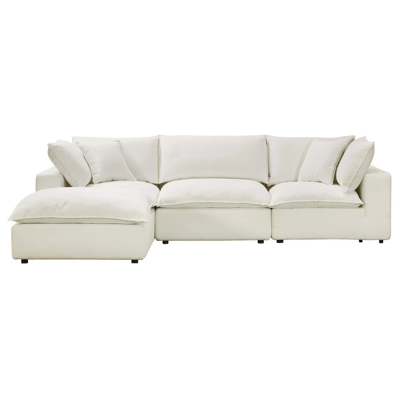 Cali Natural Modular 4-Piece Sectional - Image 2