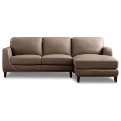 Hydeline Soma Top Grain Leather Sectional Sofa