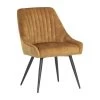 The Remi Dining Chair, Gold, Polyester