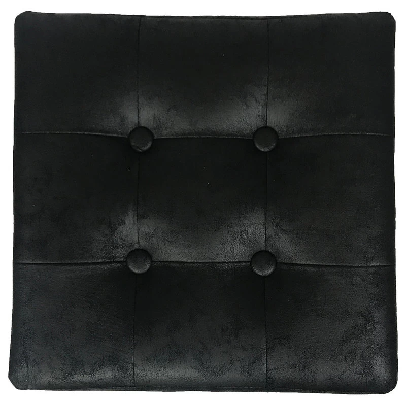 Taylor Antique Square Ottoman Black - Image 3