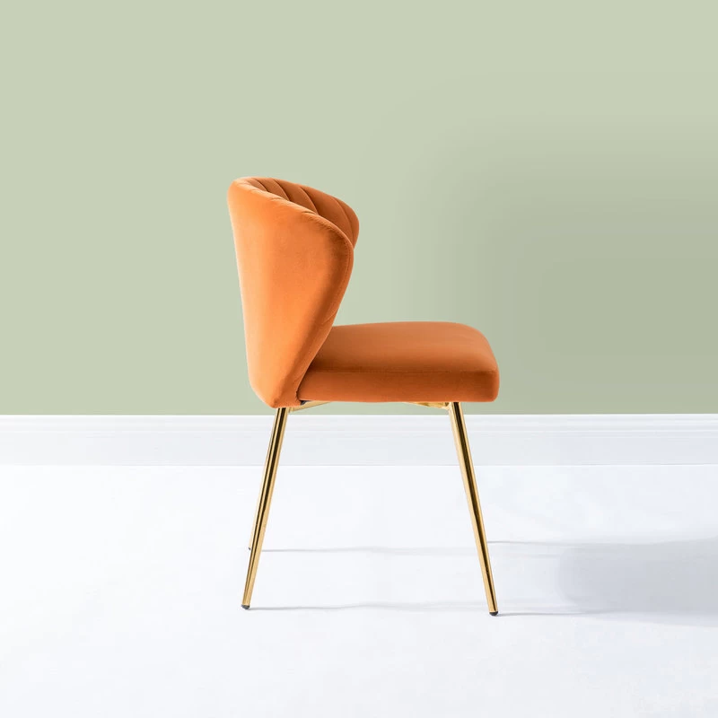 Luna Side Chair, Orange - Image 4
