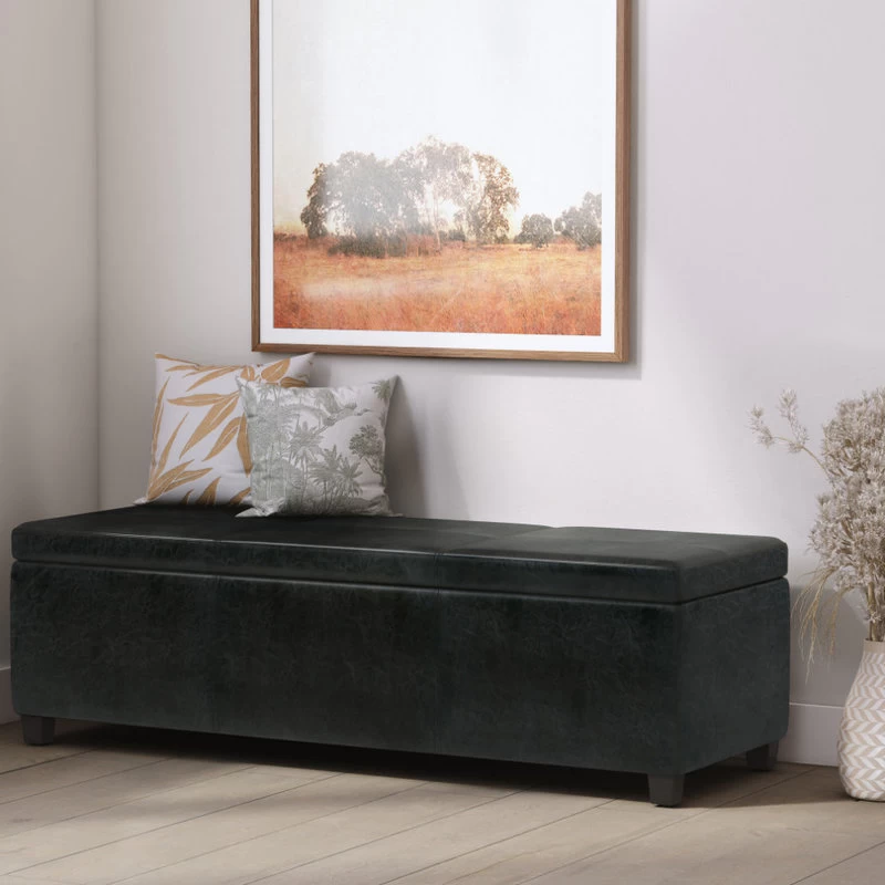 Avalon Extra Large Storage Ottoman Bench - Image 2