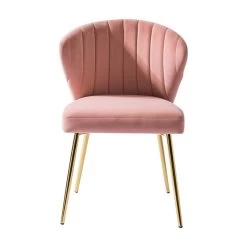 Luna Side Chair, Pink