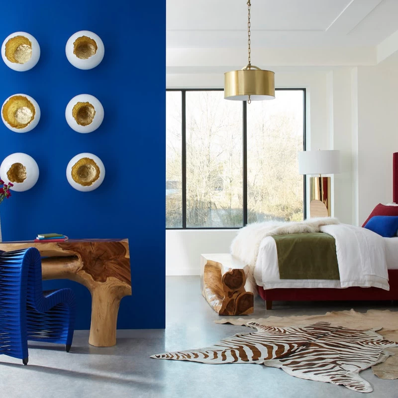 The Bradbury Dining Chair, Blue And Black, Cotton - Image 13