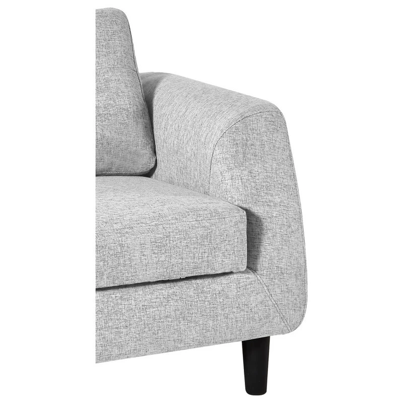 Belagio Sofa Bed With Chaise, Light Gray, Left - Image 5