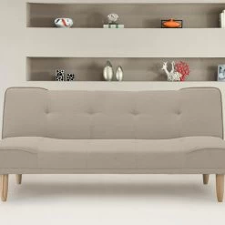 Miami Sofa Convertible In Heavenly Linen By Sealy Sofa Convertibles