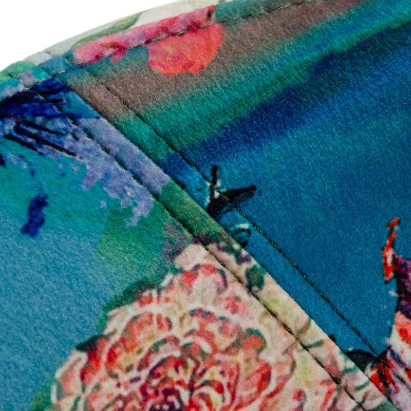 The Dahlia Dining Chair, Multi-colored, Velvet - Image 6