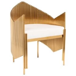 Crespo Gold Accent Chair