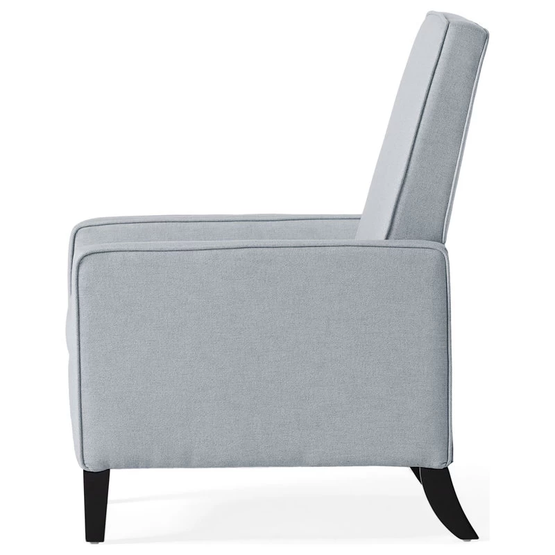 GDF Studio Drake Light Gray Fabric Recliner Club Chair - Image 10