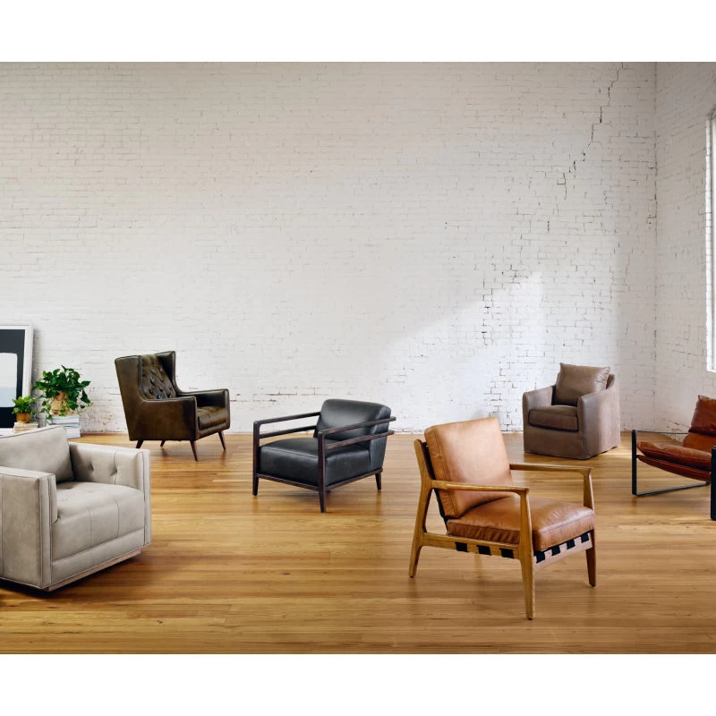 Emmett Sling Chair, Dakota Tobacco - Image 2