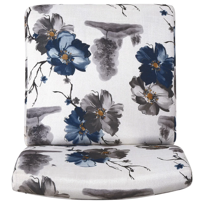 GDF Studio Kendal Fabric Grand Accent Chair, Print/Matte Black - Image 5