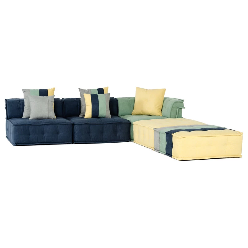 Divani Casa Dubai The Second Modern Fabric Sectional Sofa - Image 8