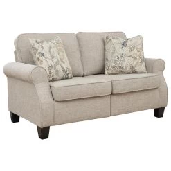Alessio Contemporary Beige Loveseat