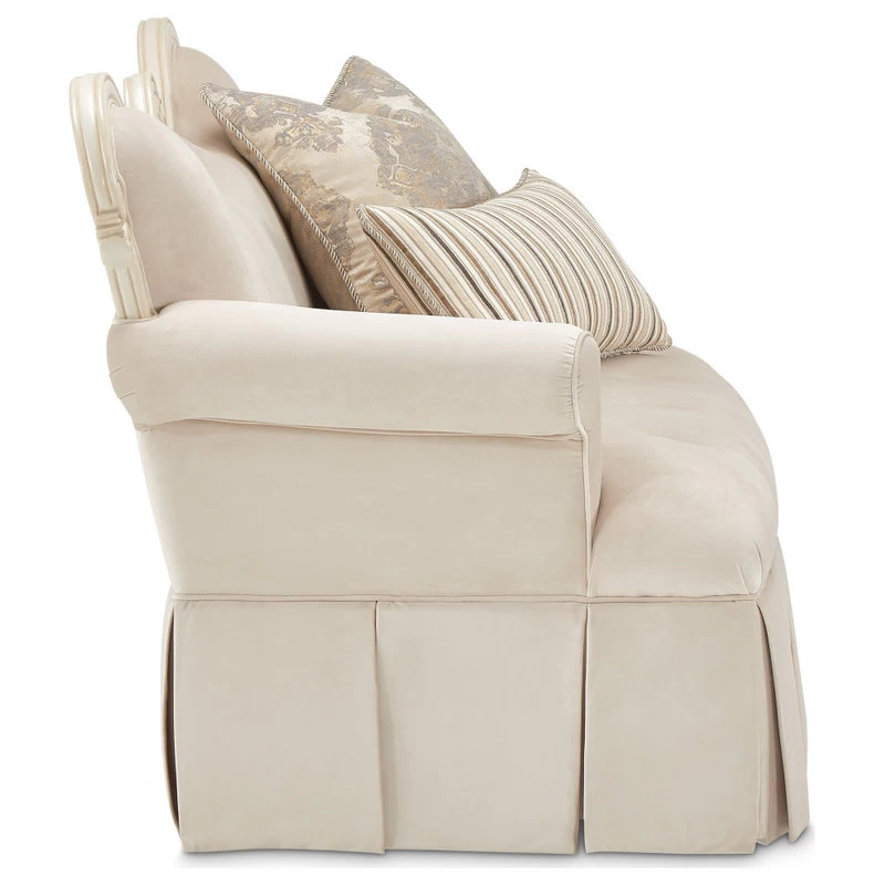 Lavelle Classic Pearl Settee, Ivory - Image 6
