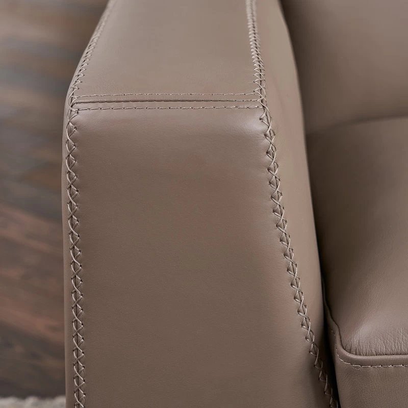 Hydeline Soma Top Grain Leather Sectional Sofa - Image 3