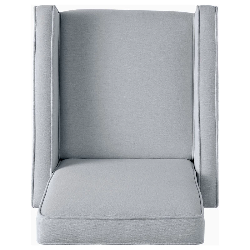 GDF Studio Drake Light Gray Fabric Recliner Club Chair - Image 6