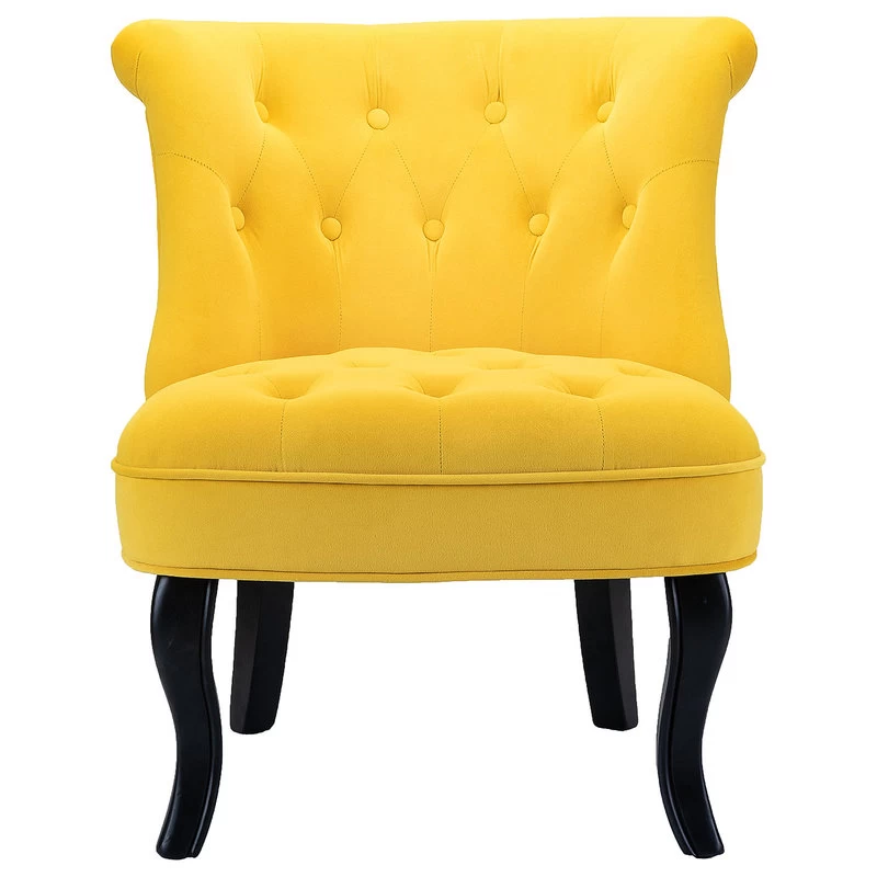 Jane Accent Chair, Yellow - Image 3